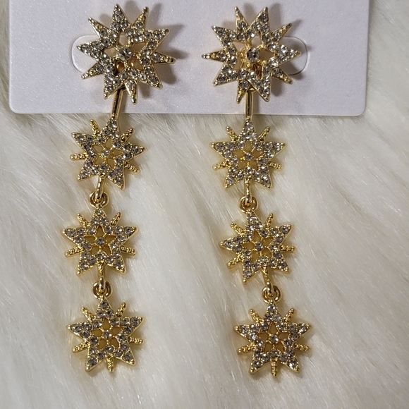 Sugarfix by bauble bar gold dangle earrings - Picture 2 of 6